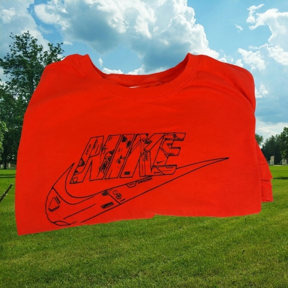 Nike Swoosh Just Do It Shirt 2XL Casual Sports Wear Urban Fashion Outdoors